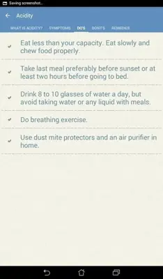 Remedies android App screenshot 2